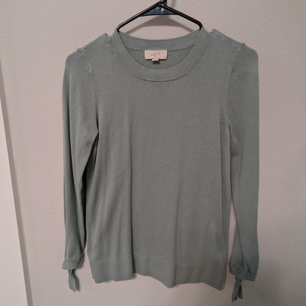 LOFT Sage Green Sweater